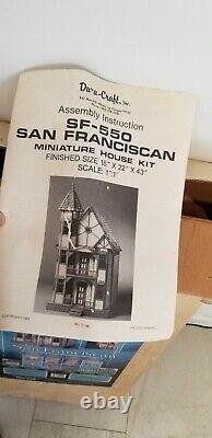 Mansions Miniature Dura-Craft San Franciscan SF550 Vintage Dollhouse 1982 112