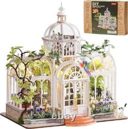 Master-Level Botanical Conservatory Kit with LED Light Elegant Home Display