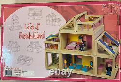 Maxim Designed by You Doll house Furnished Wooden Modular Doll People Furniture