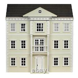 Mayfair 3 Floor Georgian Dolls House Unpainted Flat Pack Kit Tumdee 112 Scale