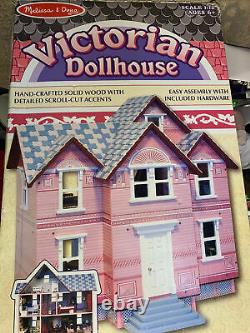 Melissa & Doug Classic Heirloom Victorian Wooden Dollhouse NEW