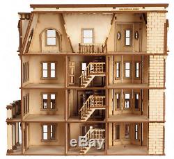 Melody Jane Dolls House Hegeler Carus Mansion 148 Scale Laser Cut Flat Pack Kit