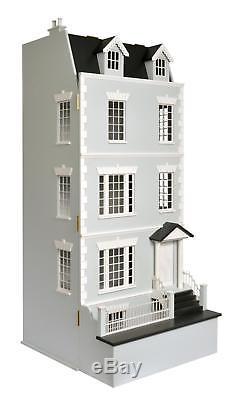 Melody Jane Dolls House Lofty Laurels dolls Town House Flat Pack 112 MDF Kit