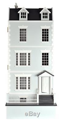 Melody Jane Dolls House Lofty Laurels dolls Town House Flat Pack 112 MDF Kit