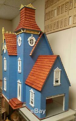 Melody Jane The Hamlin Victorian Dolls House with Garage Flat Pack Laser Cut Kit