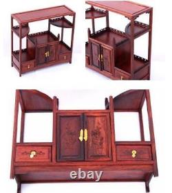 Ming and Qing dynasty antique miniature furniture model mahogany crafts