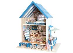 Miniature 3D Sakura Sushi Shop Dollhouse Coffee Bar Wedding Time Lot of 7 NEW