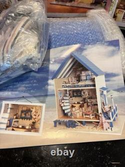 Miniature 3D Sakura Sushi Shop Dollhouse Coffee Bar Wedding Time Lot of 7 NEW