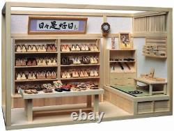 Miniature Craft Kit Geta Shoes Shop Large Sousaku Rakuza MADE IN JAPAN