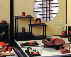 Miniature Craft Kit Japanese Lacquerware Shop Large Sousaku Rakuza Japan