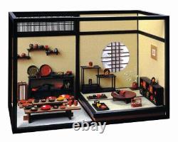 Miniature Craft Kit Japanese Lacquerware Shop Large Sousaku Rakuza MADE IN JAPAN