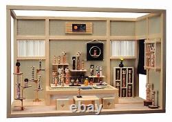 Miniature Craft Kit Kokeshi Set 1/12 Sousaku Rakuza Doll House MADE IN JAPAN