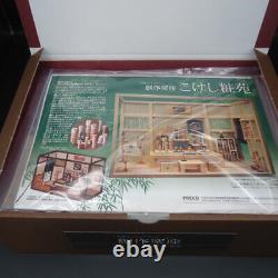 Miniature Craft Kit Kokeshi Set Large Sousaku Rakuza Doll House MADE IN JAPAN