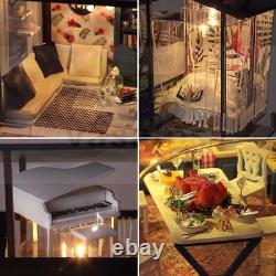 Miniature DIY Dollhouse Kit with Furniture Accessories Creative Gift for Lovers
