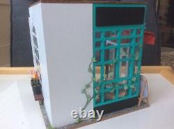 Miniature Diy Assembled Doll House Diorama Coffee Shop