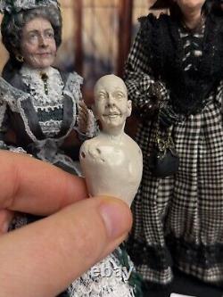 Miniature Dollhouse Doll KIT Original Marcia Backstrom Sculpt Magpie Kit #10