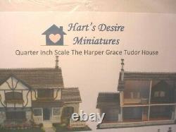 Miniature Harper Grace Tudor House KIT 1/4 (148) Scale Hart's Desire