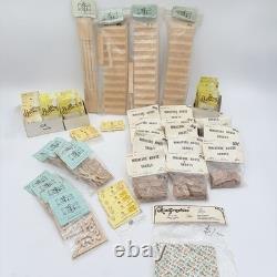 Miniature House Dollhouse Supplies Lot Shakes Stairs Cir-Kit Hardware NOS