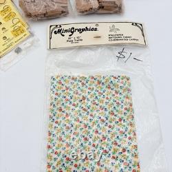 Miniature House Dollhouse Supplies Lot Shakes Stairs Cir-Kit Hardware NOS