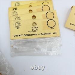 Miniature House Dollhouse Supplies Lot Shakes Stairs Cir-Kit Hardware NOS