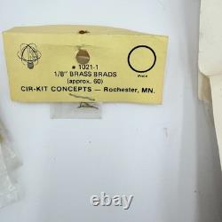 Miniature House Dollhouse Supplies Lot Shakes Stairs Cir-Kit Hardware NOS