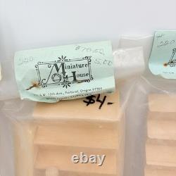 Miniature House Dollhouse Supplies Lot Shakes Stairs Cir-Kit Hardware NOS