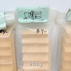 Miniature House Dollhouse Supplies Lot Shakes Stairs Cir-Kit Hardware NOS