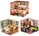 Miniature House Kit DIY Plastic House Building Toy Set Yum Yum Burgers Sweet