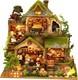 Miniature House Kit, Dollhouse DIY Mini Building