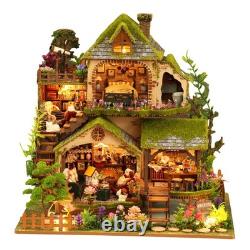 Miniature House Kit, Dollhouse Kit, Miniature Kit, DIY Mini House Building Ki