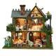 Miniature House Kit, Dollhouse Kit, Miniature Kit, DIY Mini House Building Ki