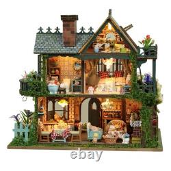 Miniature House Kit, Dollhouse Kit, Miniature Kit, DIY Mini House Building Ki