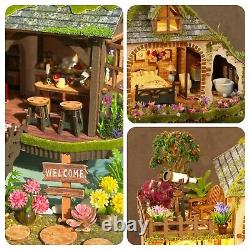 Miniature House Kit, Dollhouse Kit, Miniature Kit, DIY Mini House Building Ki