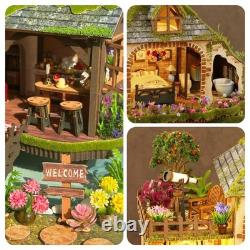 Miniature House Kit, Dollhouse Kit, Miniature Kit, DIY Mini House Building Ki