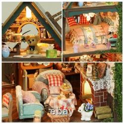 Miniature House Kit, Dollhouse Kit, Miniature Kit, DIY Mini House Building Ki