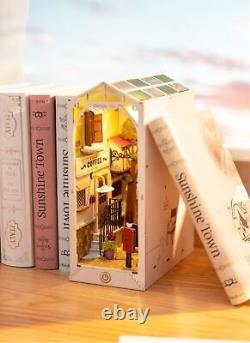 Miniature House Kit Tiny Store Making Kit Becka's Baking House DIY Book Nook