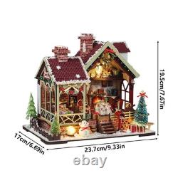 Miniature House Kits for Adults Wooden 3D DIY Model Craft Family Christmas Home Miniature House Kits for Adults Wooden 3D DIY Model Craft Family Christmas Home