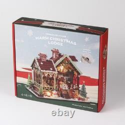 Miniature House Kits for Adults Wooden 3D DIY Model Craft Family Christmas Home