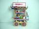 Miniature Peddler's Push Cart 4th of July Fireworks Display Handcrafted 1/12