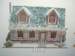 Miniature Santas Workshop House KIT Hart's Desire 1/4 (148) Scale