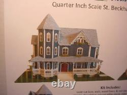 Miniature St Beckham Gothic Victorian House KIT 1/4 (148) Scale Hart's