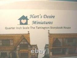 Miniature Tattington Story Book House KIT 1/4 (148) Scale Hart's Desire