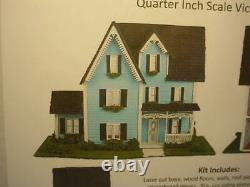 Miniature Victorian Style House KIT 1/4 (148) Scale Hart's Desire