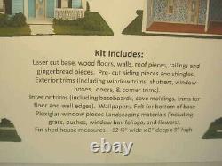 Miniature Victorian Style House KIT 1/4 (148) Scale Hart's Desire