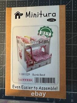 Minitura DIY Dollhouse Furniture Kits 118 Scale