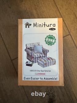 Minitura DIY Dollhouse Furniture Kits 118 Scale