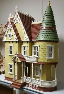 Mirabella Victorian Mansion 112 scale Dollhouse Kit