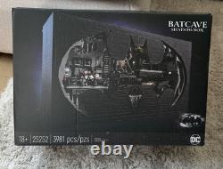 Moc Lego Batcave Shadow Box 76252 Building Blocks 3981 PCS Black Cave Set NEW