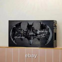 Moc Lego Batcave Shadow Box 76252 Building Blocks 3981 PCS Black Cave Set NEW