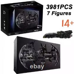 Moc Lego Batcave Shadow Box 76252 Building Blocks 3981 PCS Black Cave Set NEW